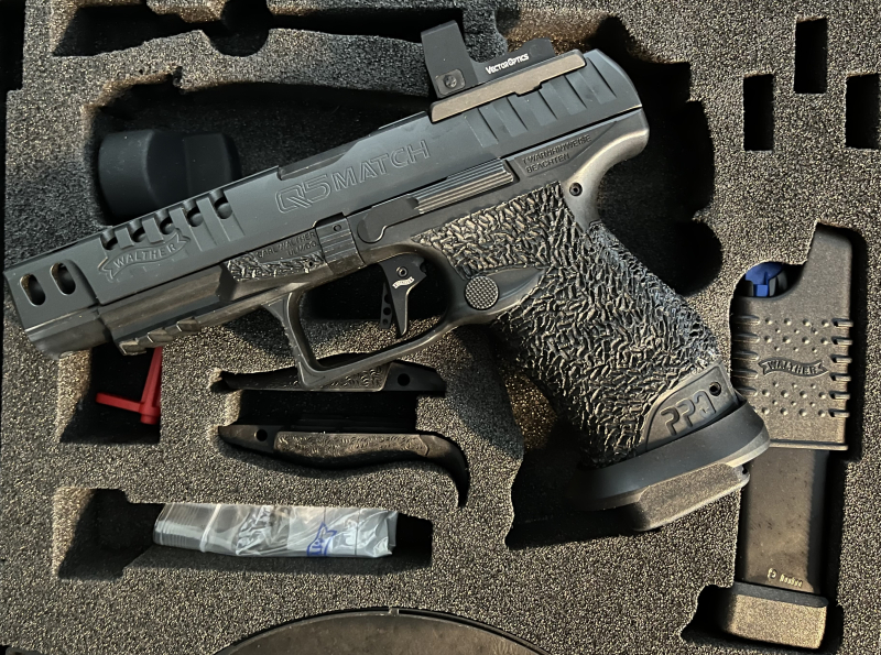 Walther Q5 Match Polymer mit DPT Abzug und Optik – Bild 1