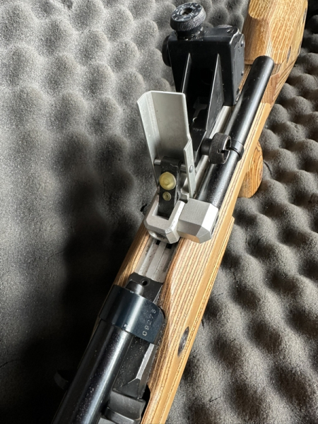 Feinwerkbau P70 Links Matchgewehr Pressluft Luftgewehr Holzschaft – Bild 3