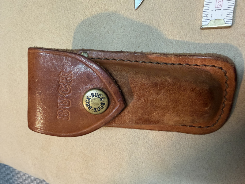 Buck Knife USA 112 (mit Buck Leder Etui) – Bild 5