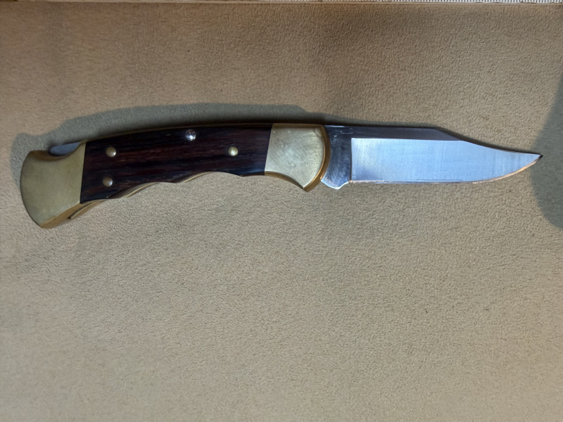 Buck Knife USA 112 (mit Buck Leder Etui) – Bild 4