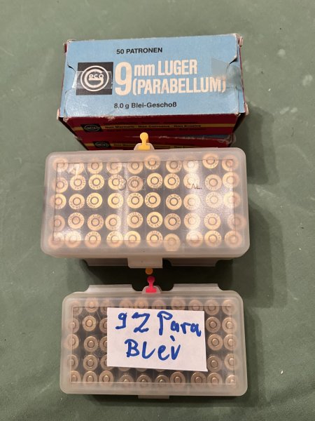 250 Stk. 9 mm Blei-RK Geco / FNM – Bild 1