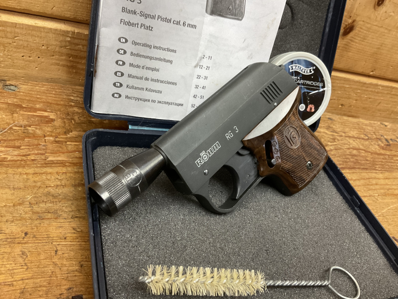 SRS Pistole RÖHM RG 3 PTB 33 OVP TOP – Bild 2