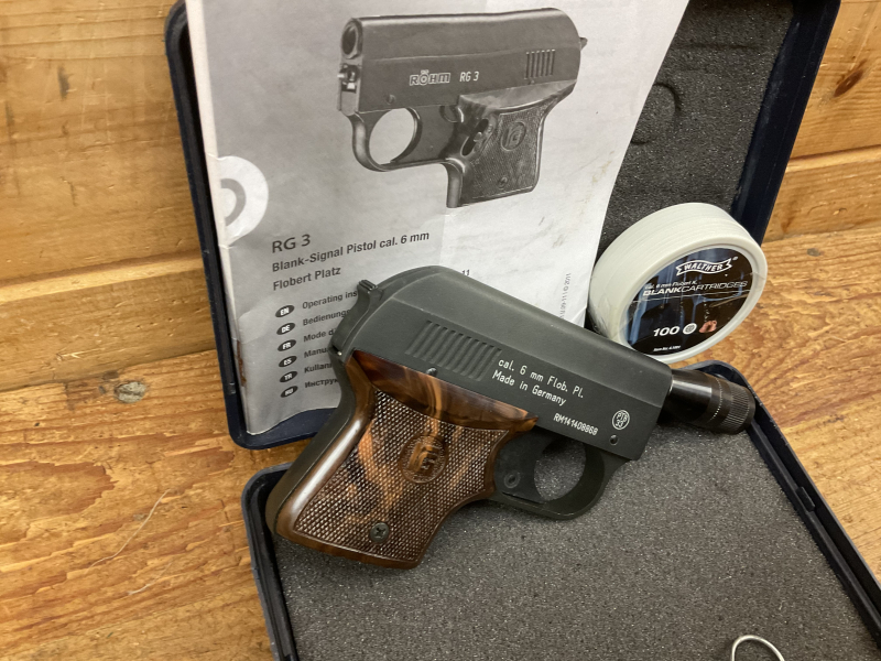 SRS Pistole RÖHM RG 3 PTB 33 OVP TOP – Bild 4