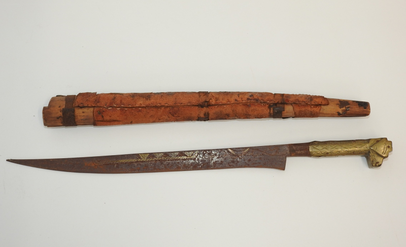 Sammlernachlass - Historisches Flyssa-Messer der Berber aus Algerien – Bild 2