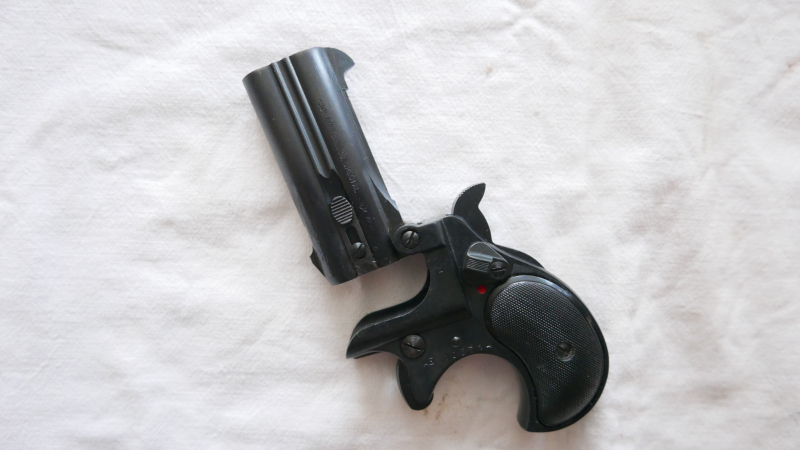 Derringer Röhm Mod 17 Kal .38 special, ungeschossen, OVP – nuotrauka 4