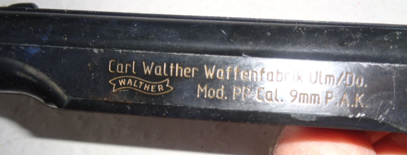 Original Walther PP Schreckschuss Pistole „Walther PP“ , Cal. 9mm P.A.K. – Bild 5