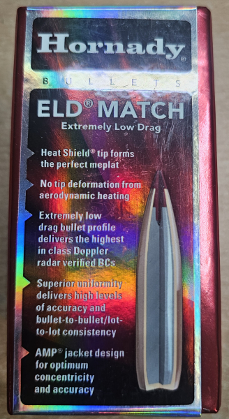 Hornady ELD Match Geschosse 120gr - 6,5mm – Bild 2