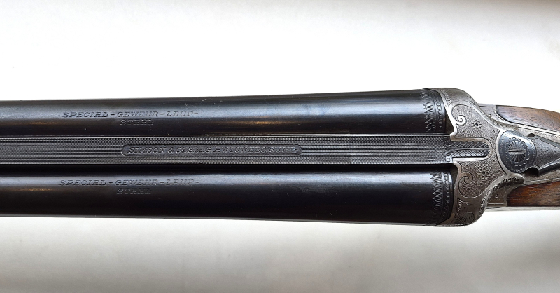 Suhler Simson Doppelflinte Kal. 16/70 v. 1950 – Bild 4