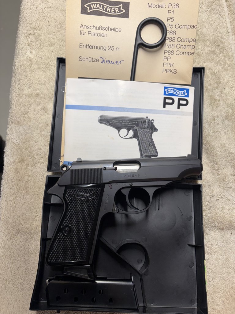 Walther PP Ulm/Do Cal 7.65 mm - neuwertig – Bild 1