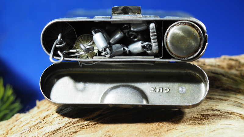 2. Weltkrieg ! Original Reinigungsgerät RG 34 für K98k, "CNX" vollständig, orig.Zustand ! – Bild 5