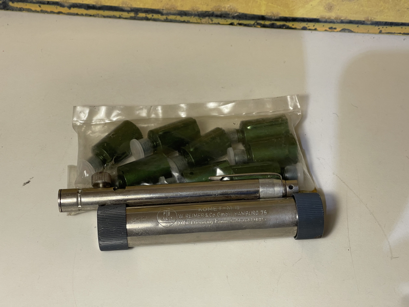 KOMET M 15 Signalstift – PTB 35/2 – W. Reimer Hamburg – Sammlerstück – Bild 5