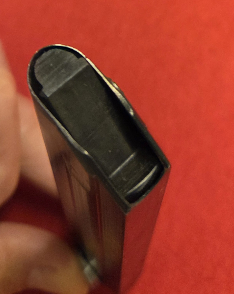 Gefrästes Magazin Luger P.08 / 9mm Parabellum. Top Zustand. – Bild 3