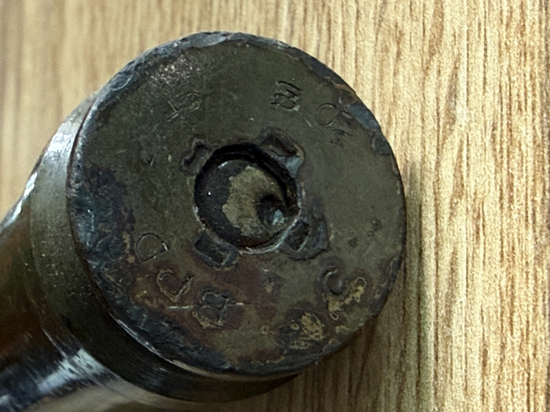 Deko Patrone 20x138mm B Breda / Solothurn – Italien 1943 (BPD) – TOP Sammlerstück! Wehrmacht – Bild 3