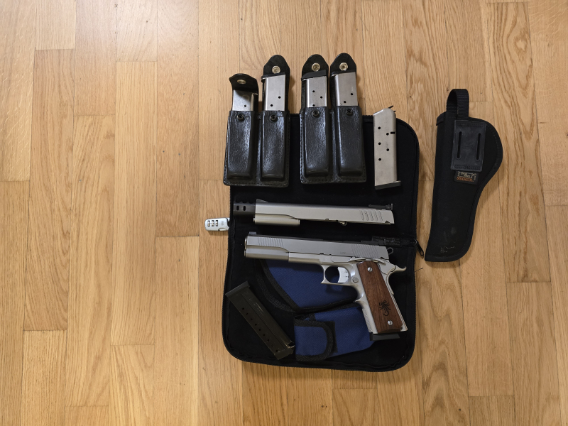 Safari Arms Matchmaster Kaliber 45 ACP und 9x19 mm – Bild 5