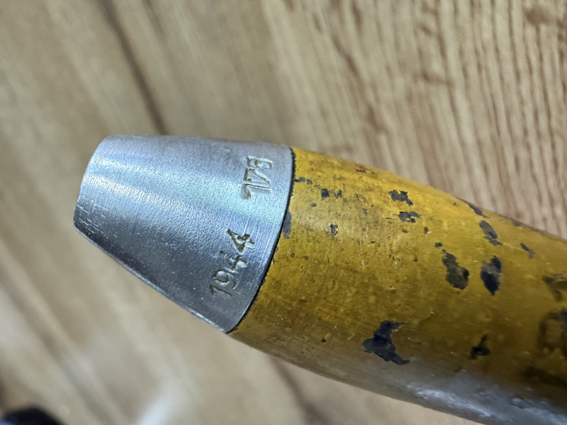 RARITÄT! Deko 20x138mm Flak 30/38 Wehrmacht 1938/44 – Orig. Gelblack + SELTENER Pulversack! – Bild 5