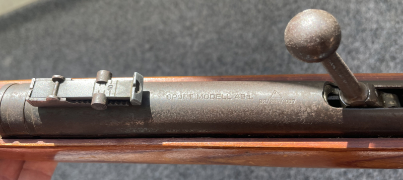 DDR Luftgewehr Suhl 49a Sportmodell Repetierer Kal. 4,4 mm Rundkugel – Bild 3
