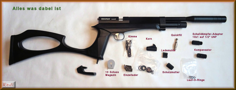 DIANA - Bandit-Black-Carbine – Bild 2