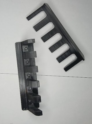 3D-gedruckte Magazinhalterung für Walther GSP / Hämmerli 208/215 in .22lr – Bild 1