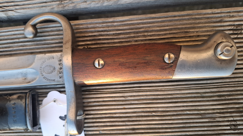 Seitengewehr Argentino 1909 nummerngleich – Bild 3