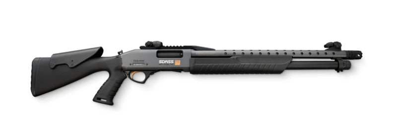FABARM PF Mod. SDASS Pro Forces Stage 2 12/76 Magnum 20" / 50,8cm Carbon-Grau – Bild 1