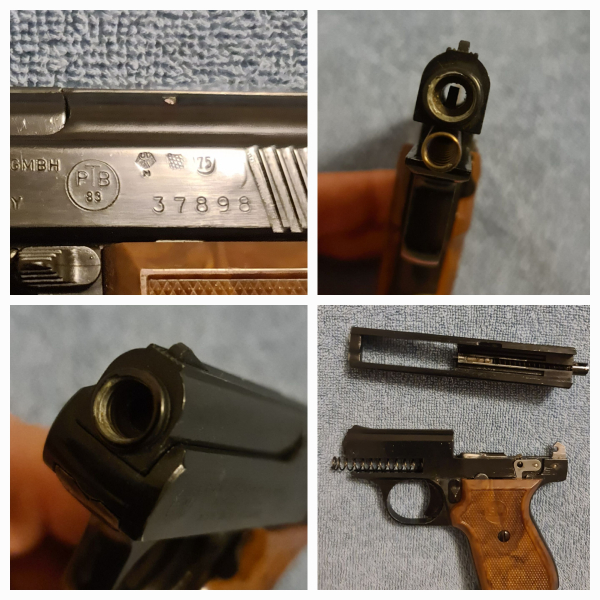 RHÖNER / SM MOD. 15, PTB 83 , Cal. 8mm PAK , Konvolut , sehr schöner Zustand – Bild 4