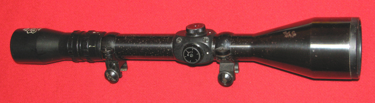 ZF / Zielfernrohr / Stahlglas, ein PECAR BERLIN VARIABLE 4 - 10 x 52 mit dem Absehen 2 / Fehler – slika 4