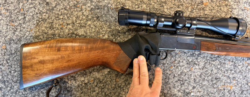 Kipplaufbüchse CZ Uhersky Brod ZBK 110 cal. .222Rem mit Montage und Mauser ZF 2,5-10x42 – Bild 3