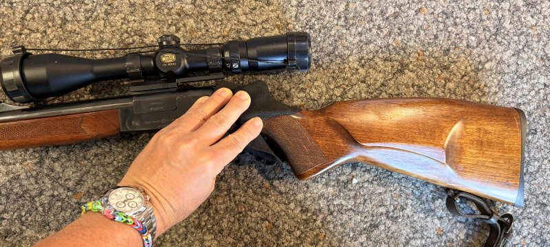 Kipplaufbüchse CZ Uhersky Brod ZBK 110 cal. .222Rem mit Montage und Mauser ZF 2,5-10x42 – Bild 4