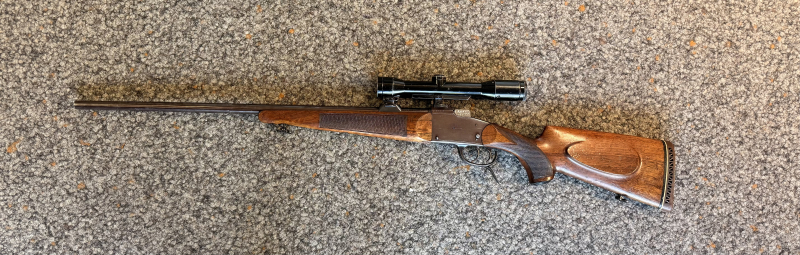 Blockbüchse Weihrauch HW52 cal. .222rem mit zf / nur an händler / spannt nicht – Bild 1