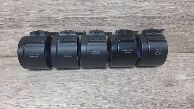 Rusan Adapter ARM52-62 Ø62mm (Für 56mm ZF von Zeiss, Swarowski oder S+B) – Bild 1