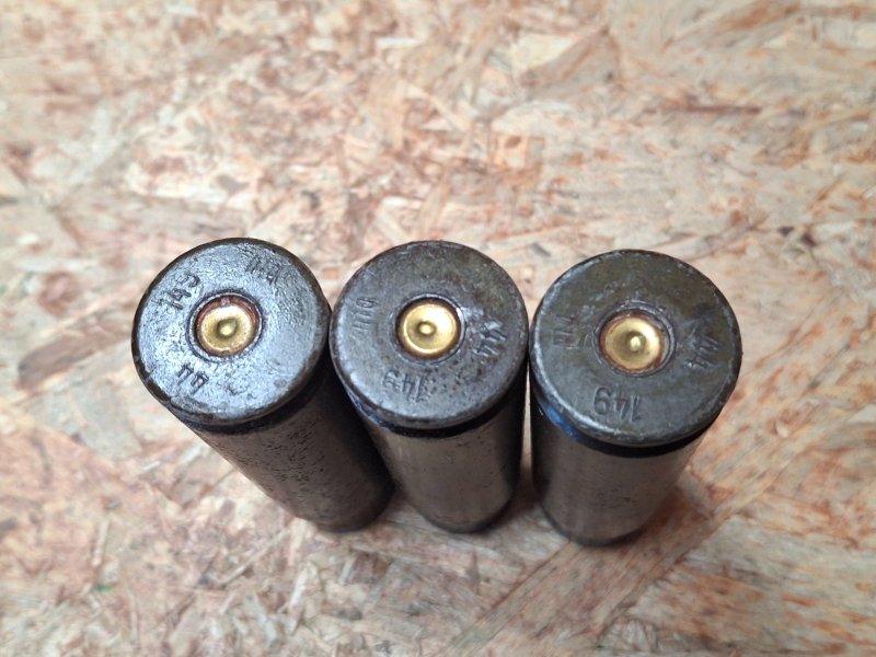 DEKO! Posten deutsche 2cm 151/20 WK2 Munition Br.L'Spur hellblau INERT! – Bild 2