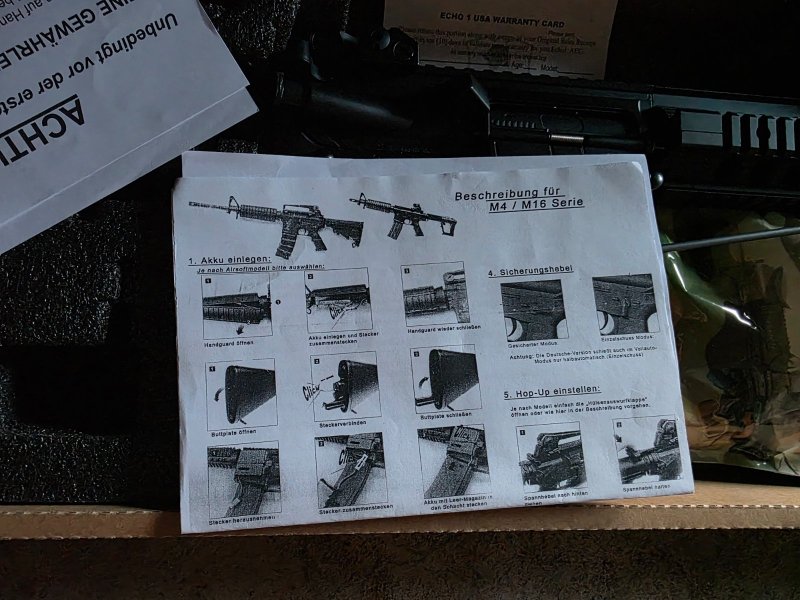 Hochwertiges Airsoft-Gewehr (M4/M16 Serie) – Offizielle TROY-Lizenz – Wie neu! – Bild 2