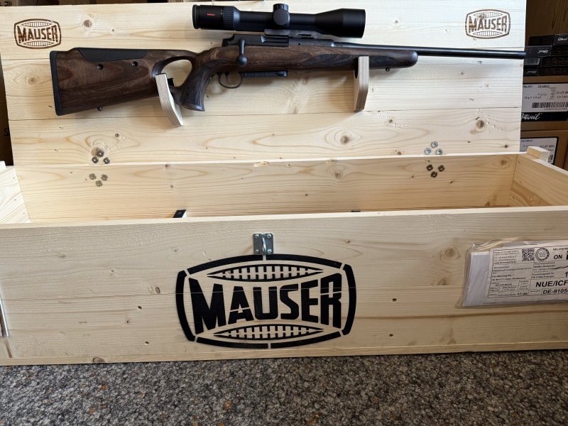 Mauser M25 Max Lochschaft GERADEZUG 308win 51cm 15x1 verst. Wangenauflage SOFORT AB LAGER – Bild 1