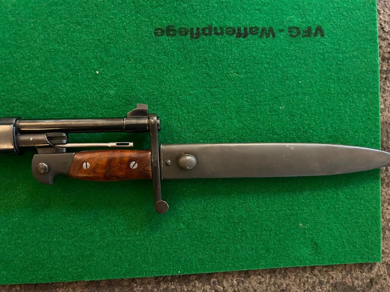 ST BARBARA Repetierbüchse mit Bajonett, 8x57 JS – Bild 2