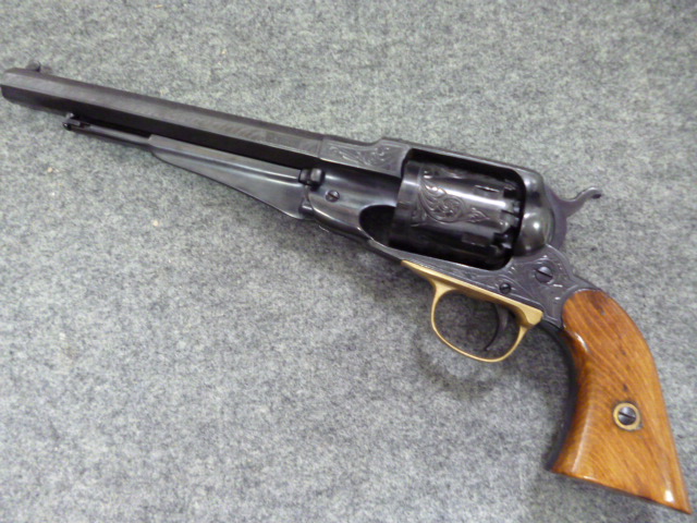 1 Perkussionsrevolver Santa Barbara New Model Army, Kal. 44(BP) – Bild 1