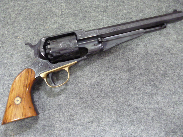 1 Perkussionsrevolver Santa Barbara New Model Army, Kal. 44(BP) – Bild 2
