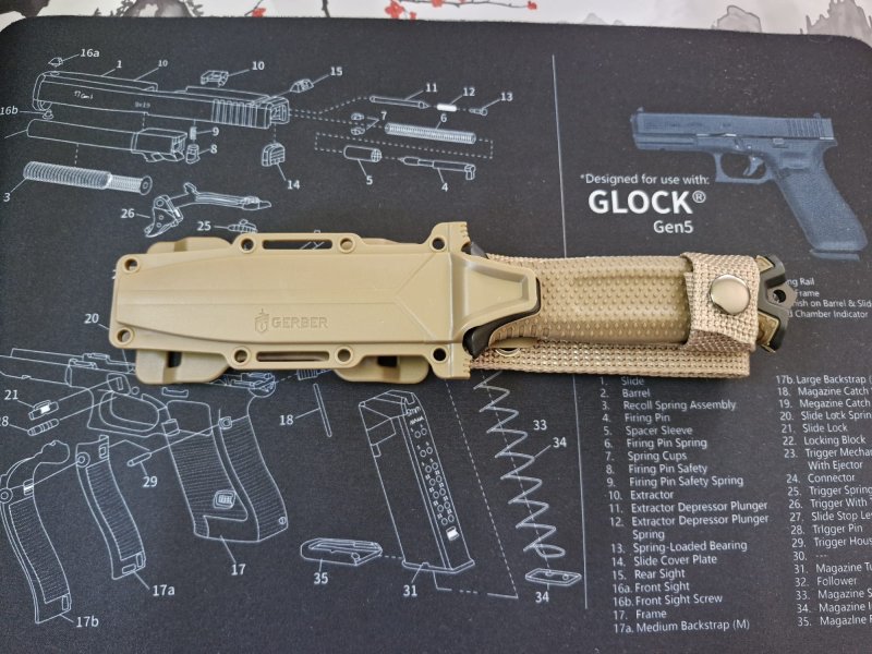 Strongarm Gerber Survival Messer Full Tang – Bild 4