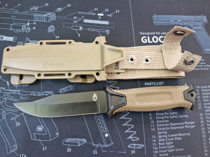 Strongarm Gerber Survival Messer Full Tang – Bild 1