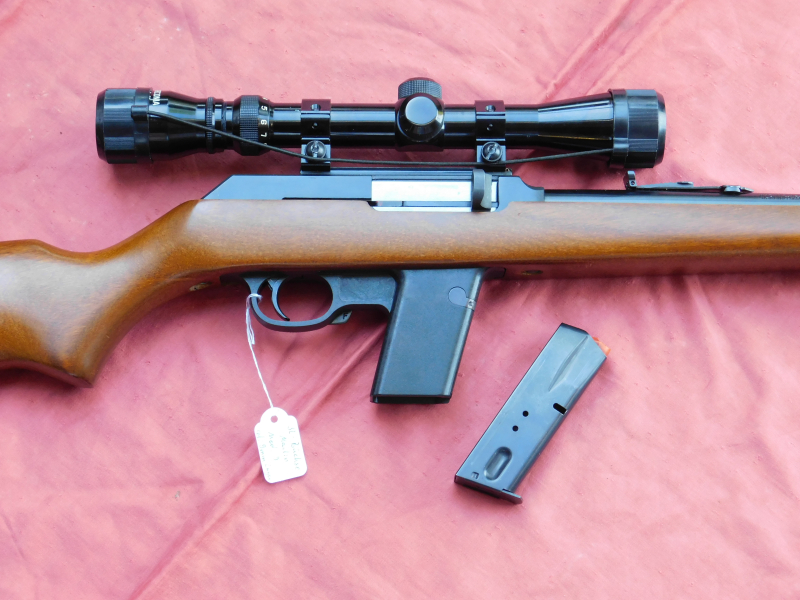 Marlin Camp Carbine Kal. 9mm Luger, 2 x 10 Schuss Magazine, mit ZF, meiner Meinung neuwertig – Bild 2