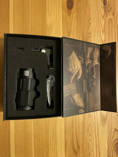 EOTECH G45 STS (5x) Magnifier, neuwertig, Rechnung – Bild 1
