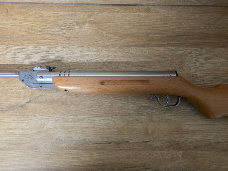 Haenel Knicklauf Luftgewehr in Stainless-Optik – Bild 2