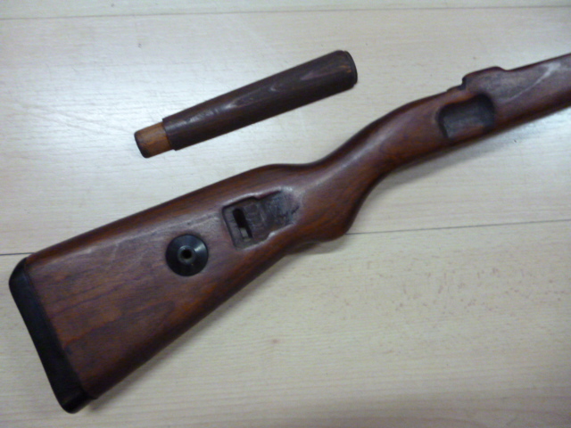 1 Schaft mit Beschlägen + Ersatzteile f. Mauser K98 – Bild 4