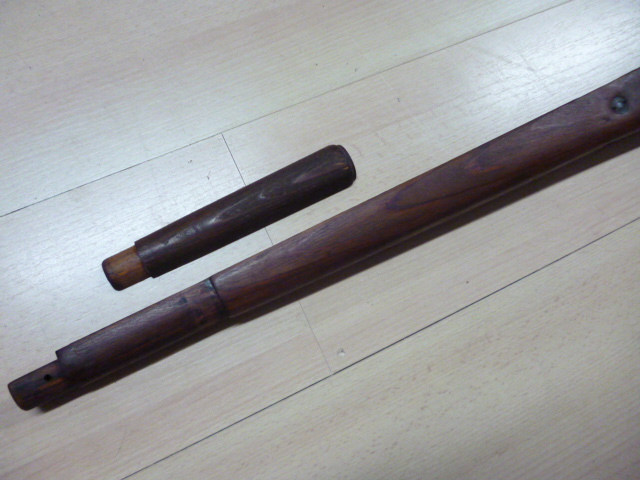 1 Schaft mit Beschlägen + Ersatzteile f. Mauser K98 – Bild 2