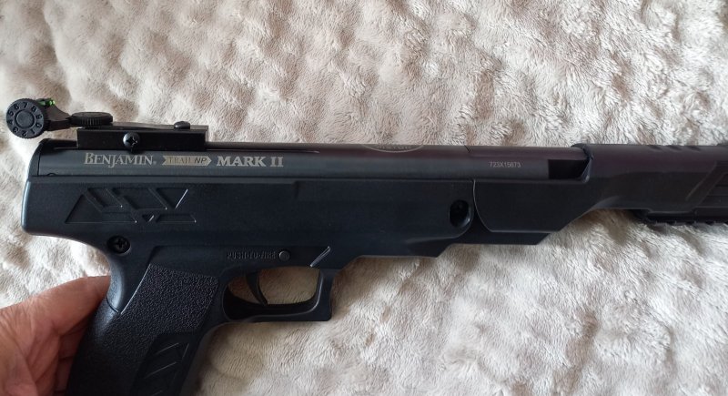 Crosman Benjamin Mark II Luftpistole 4,5mm – Bild 3