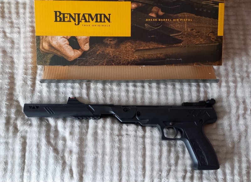 Crosman Benjamin Mark II Luftpistole 4,5mm – Bild 1