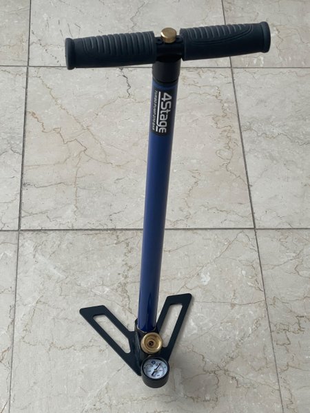 Gehmann M100 4Stage Turbo Pressluft-Handpumpe – Top Zustand – Bild 1