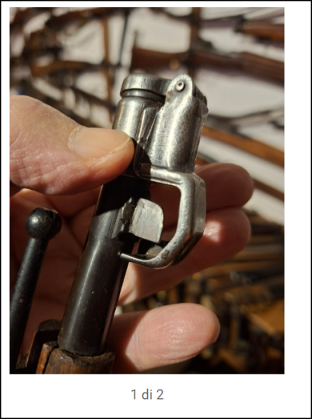 Copri volata per il fucile Mauser K.98 .WW 2 ,marcato. (n.3)-Wehrmacht. WaA3 – Bild 5