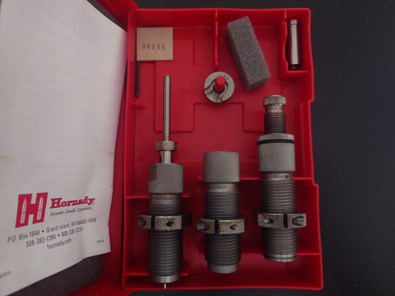 Hornady 44 Magnum Custom Grade Hartmetall Matrizensatz #546548 – Bild 2