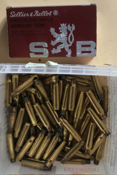 Hülsen 308 S&B Sellier und Bellot 168 grain – Bild 1