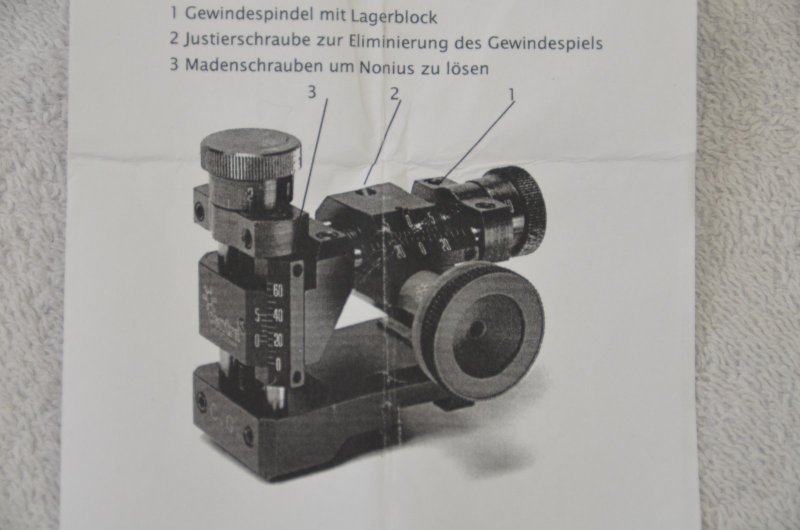 Diopter Sight Base 10-50 – obrázek 4